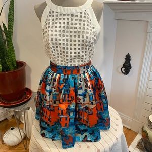 WOMEN'S SKIRT AND TOP